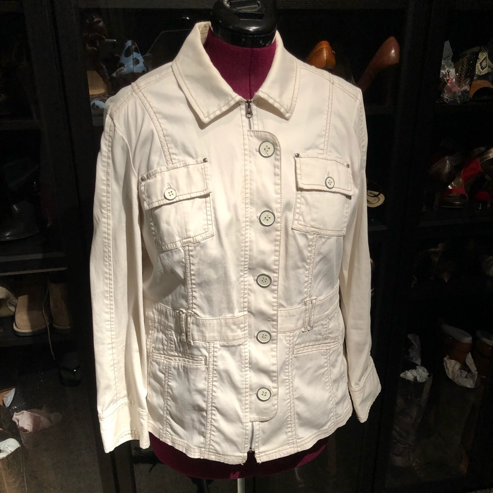 Chico’s khaki jacket